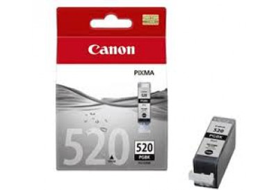 Canon Ink Cartridge PGI-520 BK IP3600  IP4600  IP4700  MP540  MP550  MP560  MP620  MP630  MP640  MP980  MP990  MX860  MX870